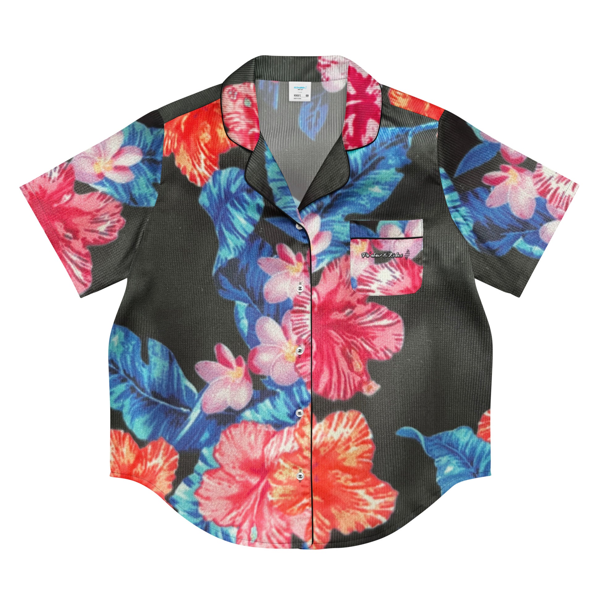 Ho'ōla (To Give Life, To Heal, To Revive) pajama top Women's Pajama Top Pa'akai & Kukui