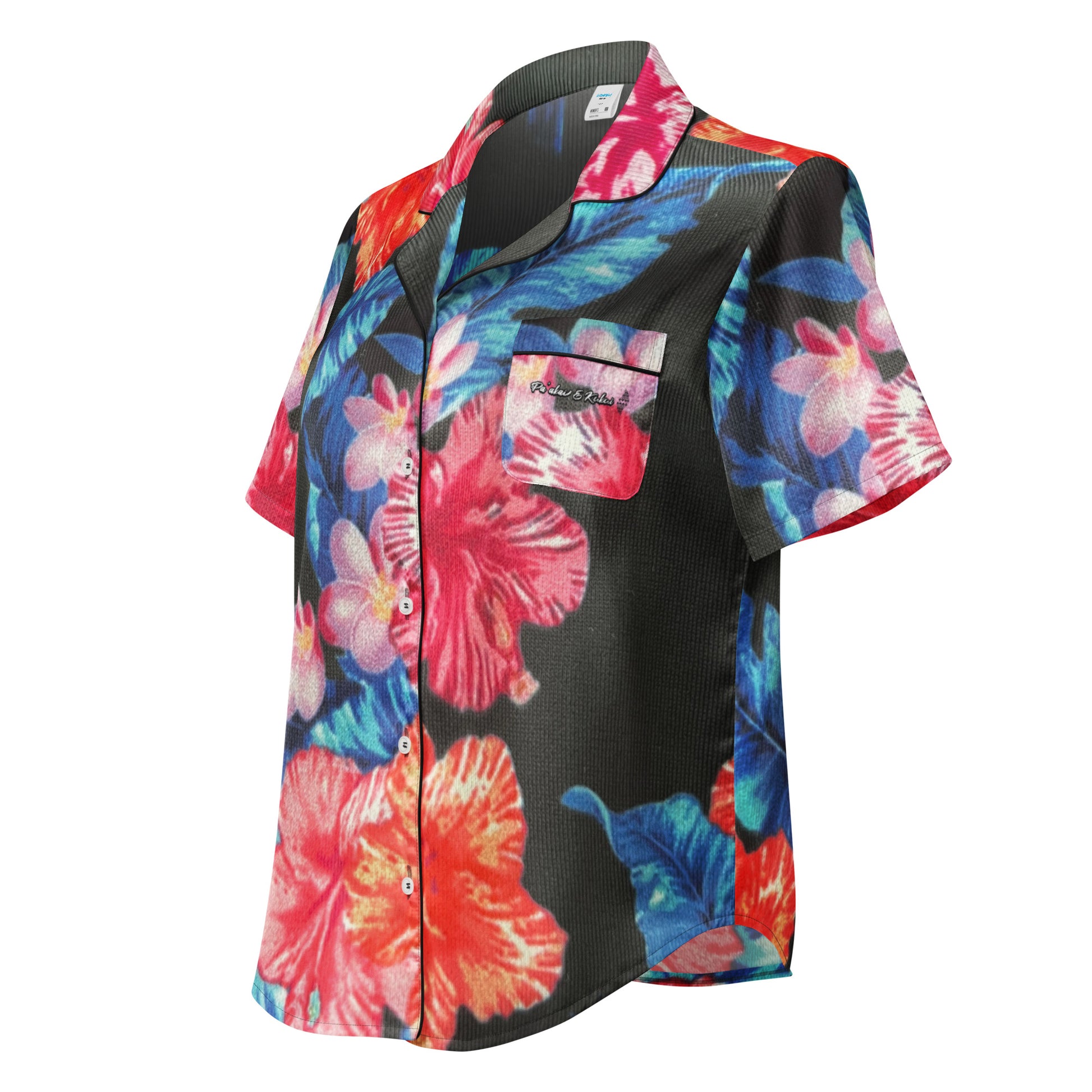 Ho'ōla (To Give Life, To Heal, To Revive) pajama top Women's Pajama Top Pa'akai & Kukui