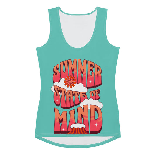 Summer Dream'n (Teal)  Tank Top