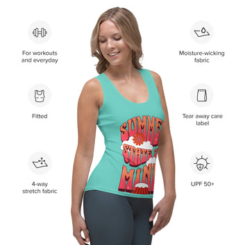 Summer Dream'n (Teal)  Tank Top