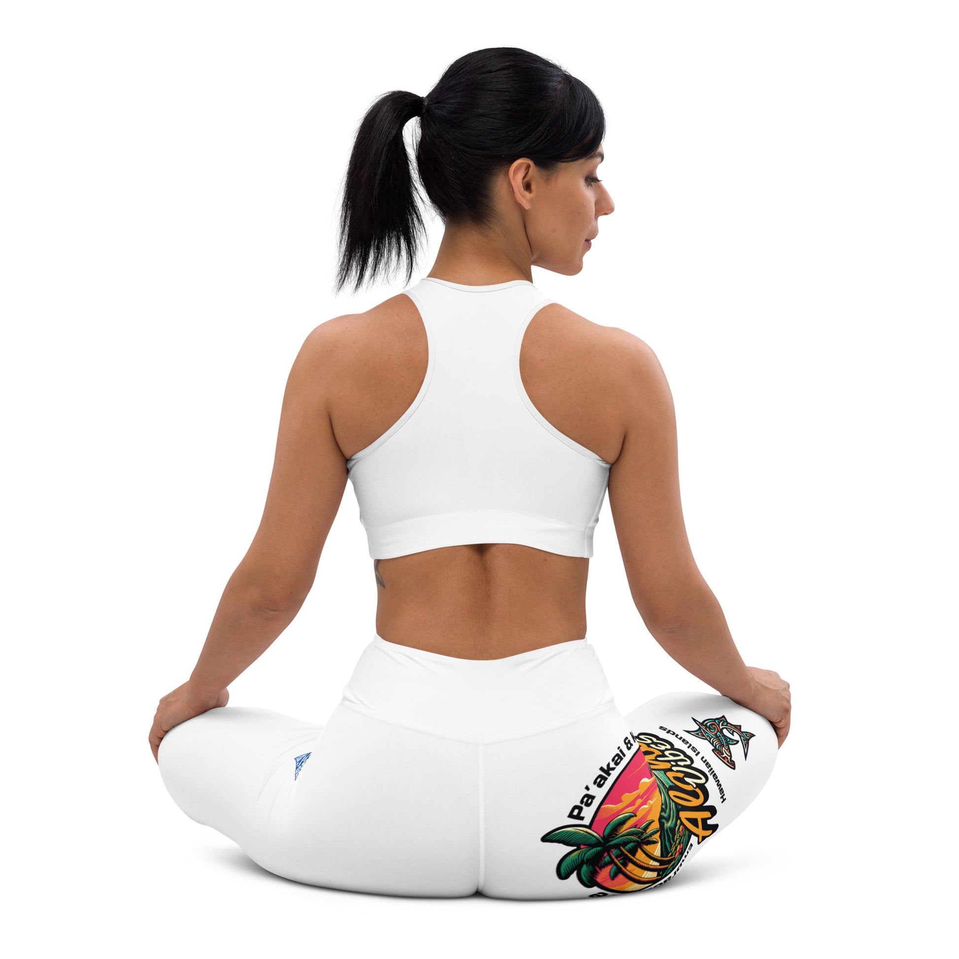 Aloha Vibes Yoga Leggings Yoga Leggings Pa'akai & Kukui