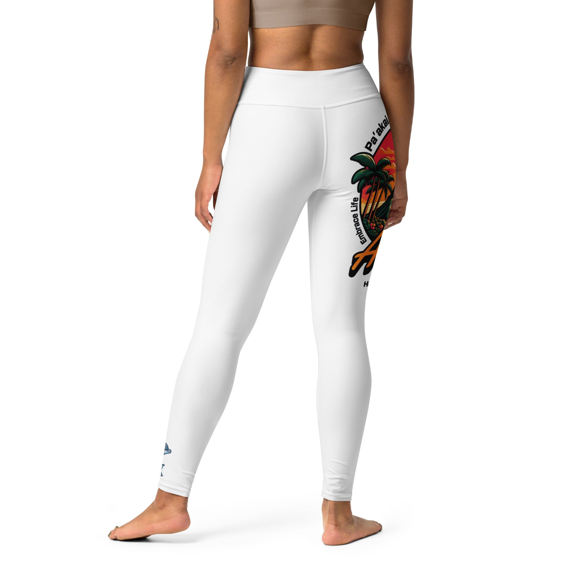 Aloha Vibes Yoga Leggings Yoga Leggings Pa'akai & Kukui
