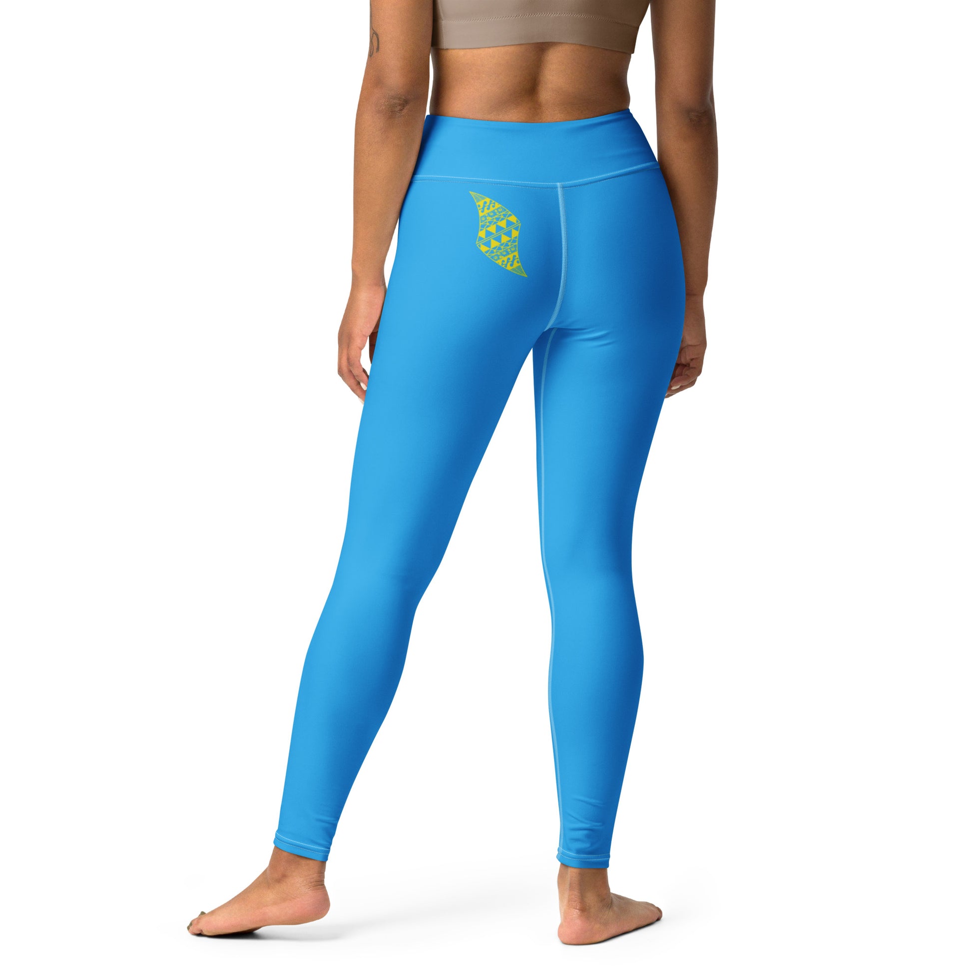 Tribal Shark Yoga Leggings Yoga Leggings Pa'akai & Kukui
