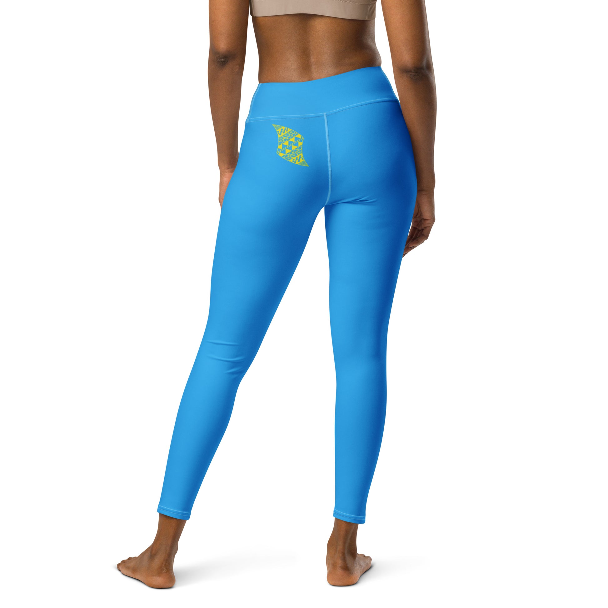 Tribal Shark Yoga Leggings Yoga Leggings Pa'akai & Kukui