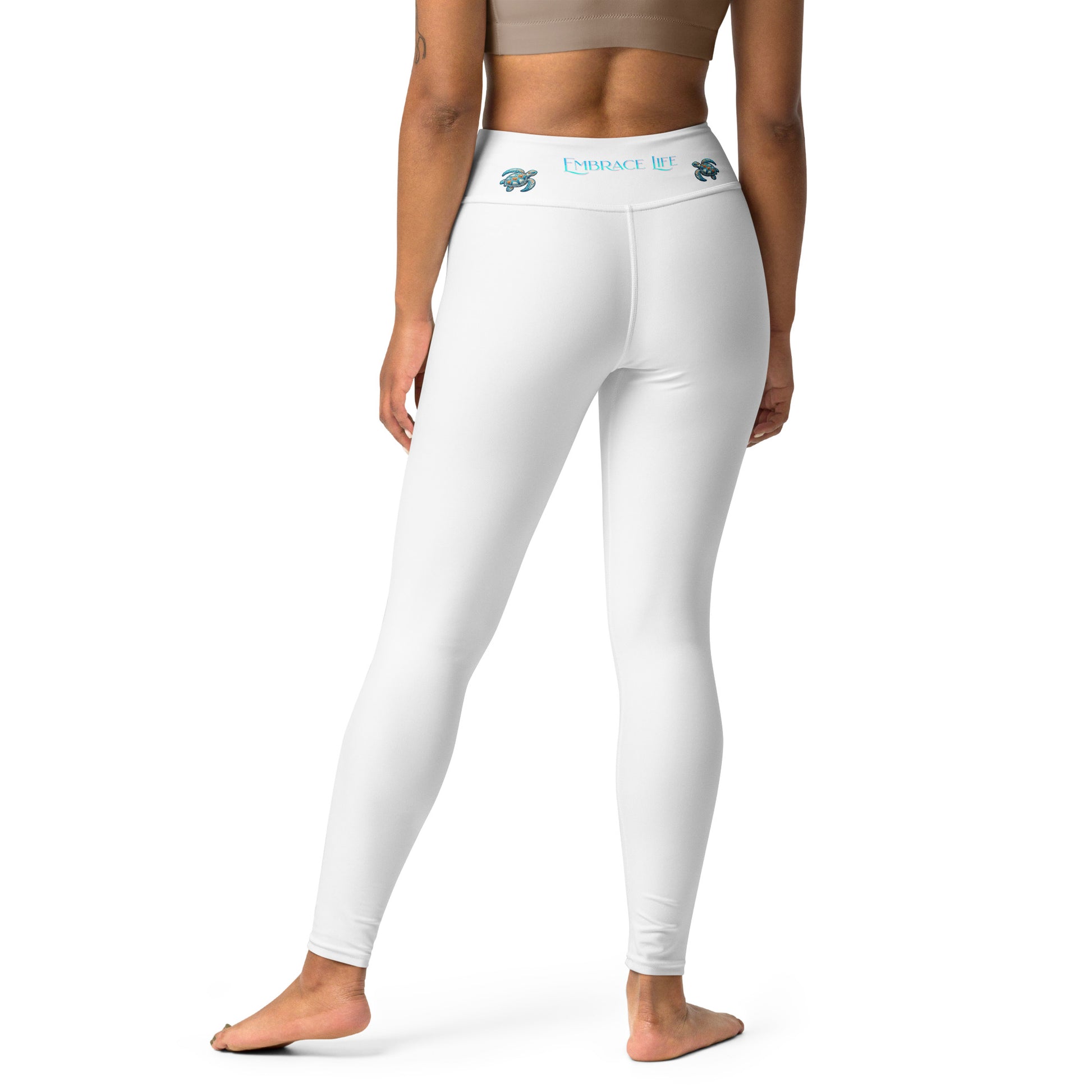 Tribal Sea Turtle Yoga Leggings Yoga Leggings Pa'akai & Kukui