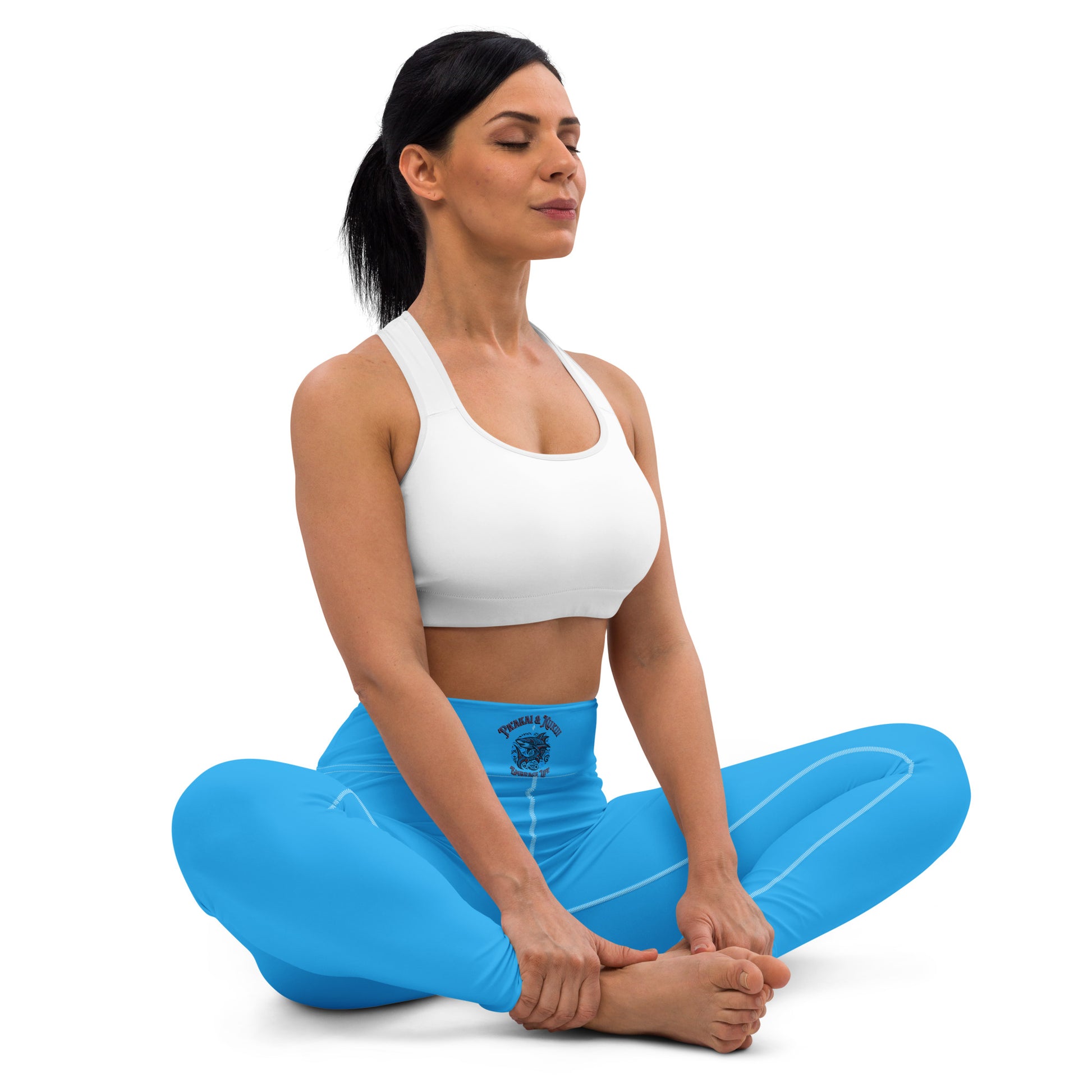 Tribal Shark Yoga Leggings Yoga Leggings Pa'akai & Kukui