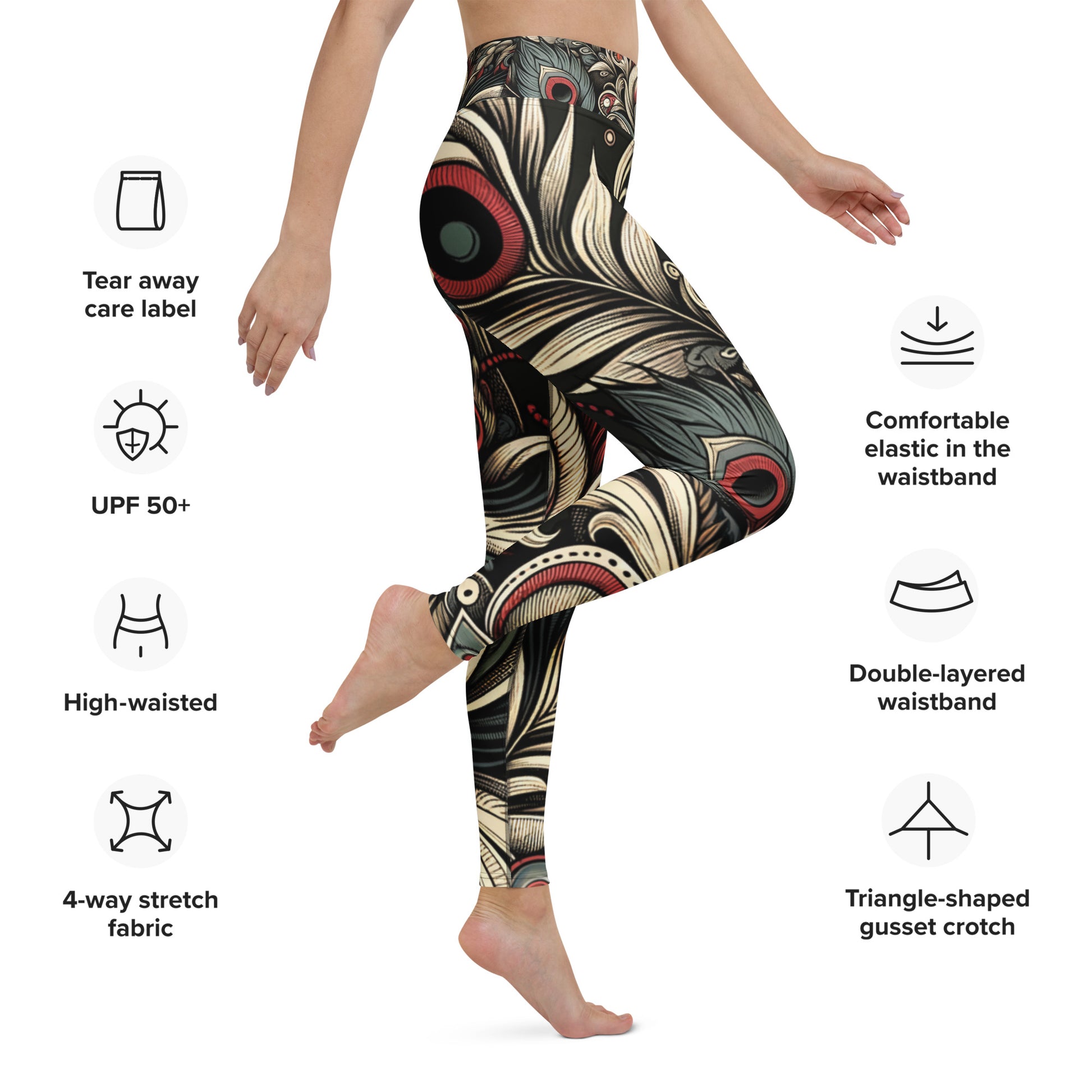 Nohea Yoga Leggings Yoga Leggings Pa'akai & Kukui