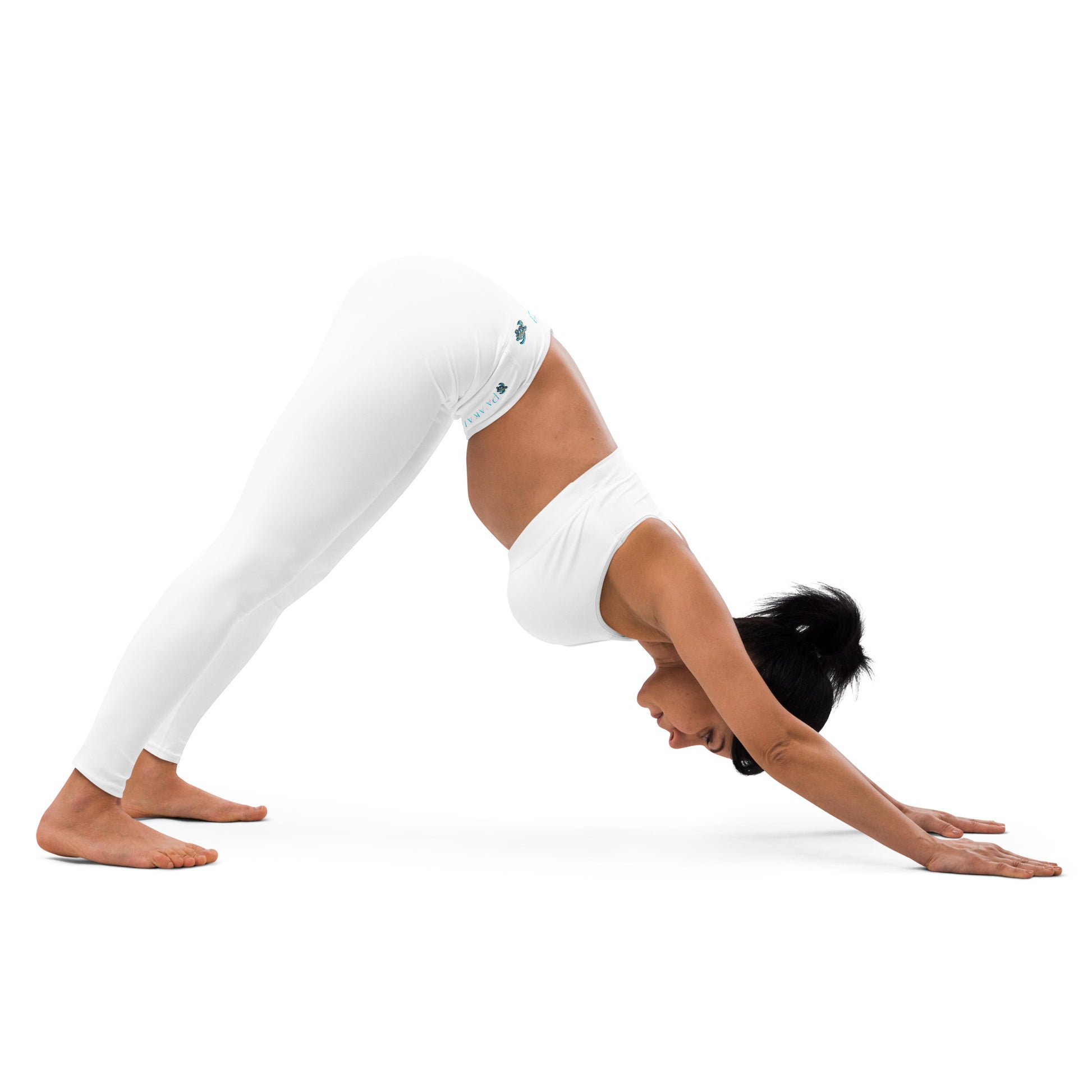 Tribal Sea Turtle Yoga Leggings Yoga Leggings Pa'akai & Kukui