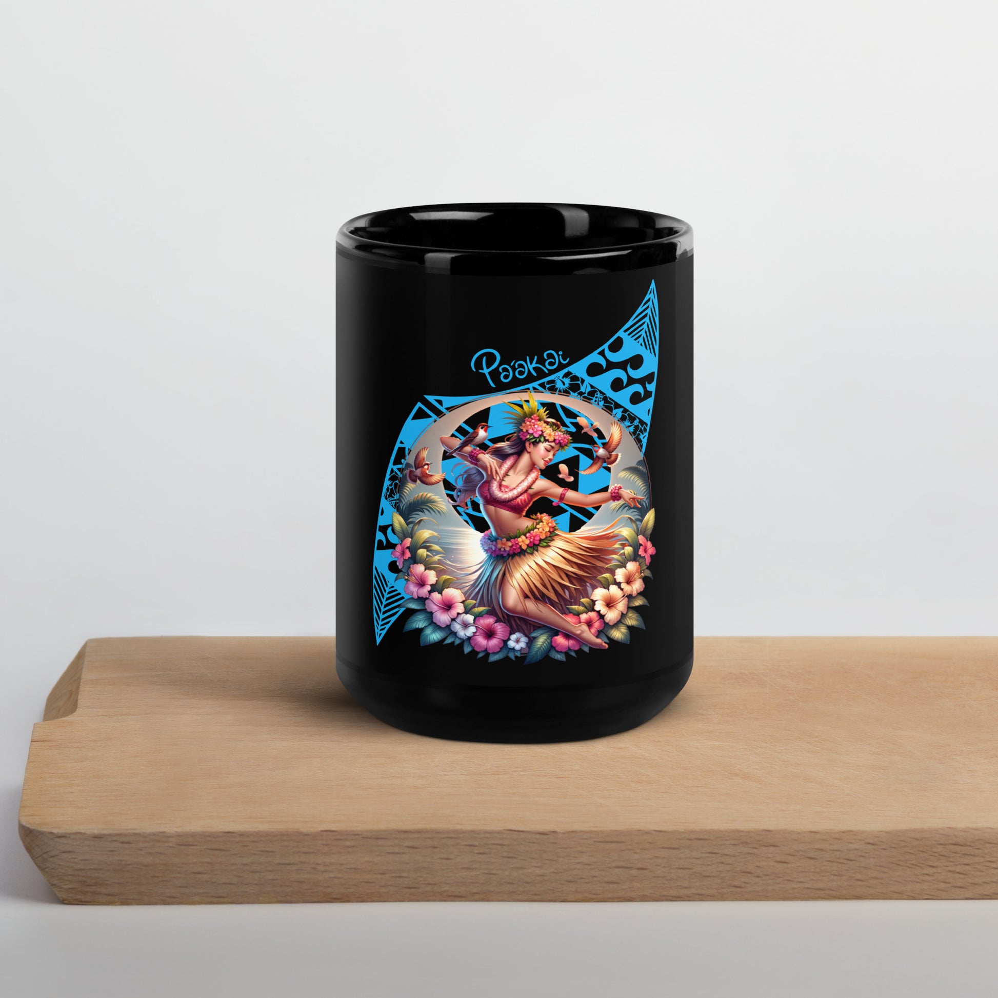 Hula Girl Vibes Mug Mug Pa'akai & Kukui 15 oz