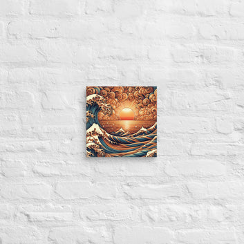 Japanese Wave Art Canvas