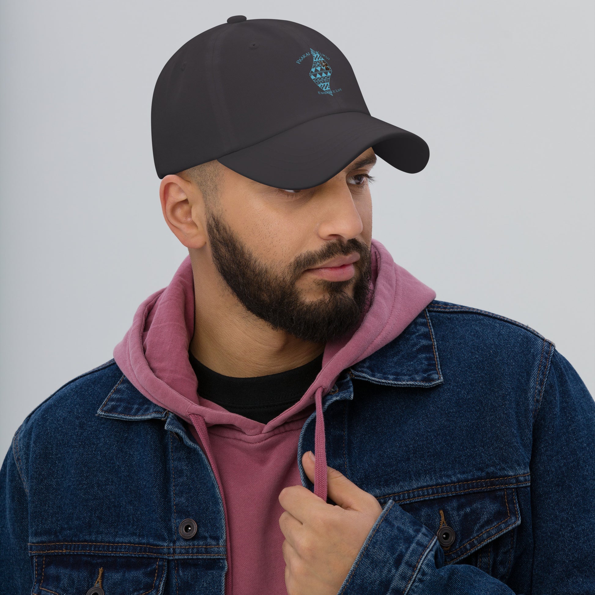 Koa Logo Cap Cap Pa'akai & Kukui Dark Grey