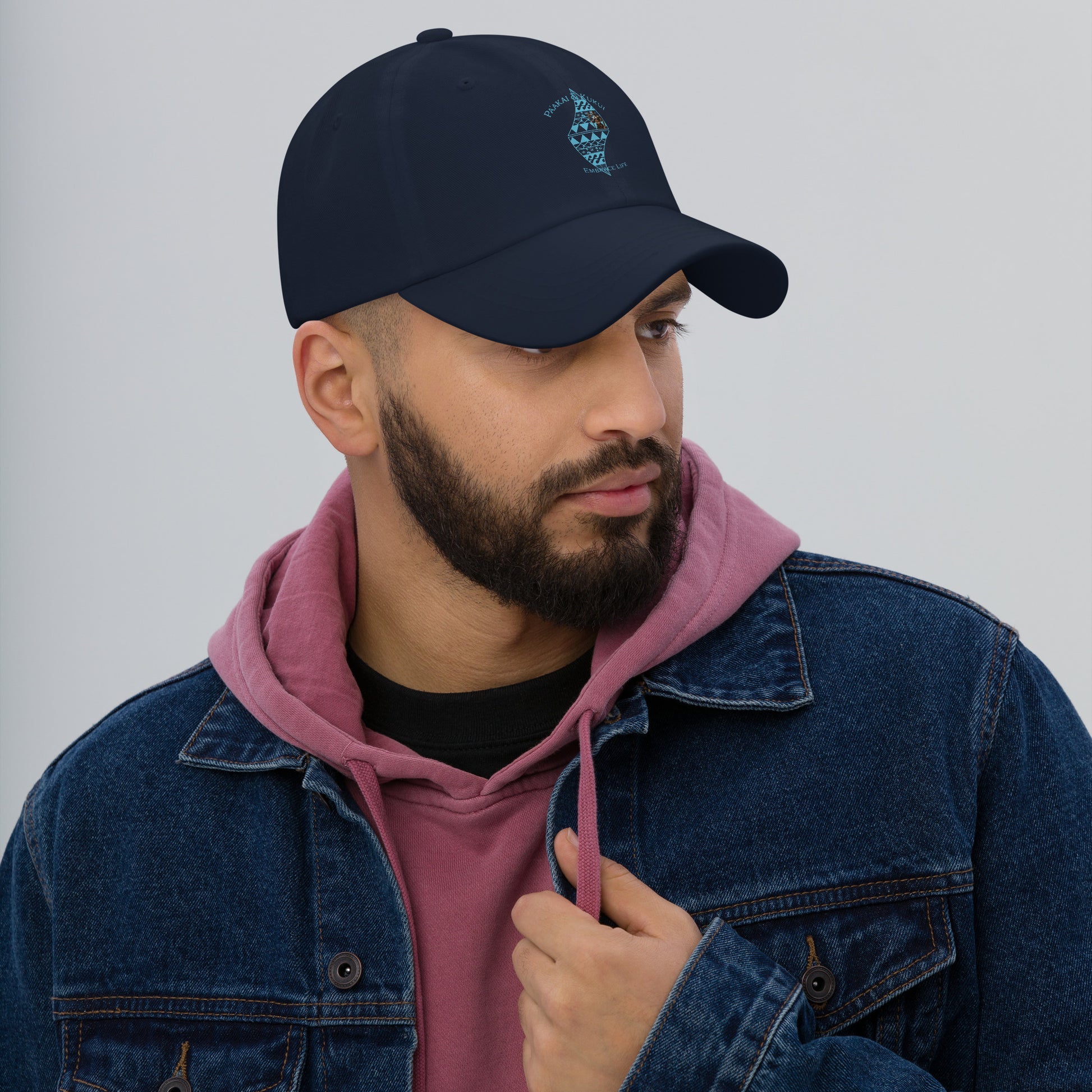 Koa Logo Cap Cap Pa'akai & Kukui Navy