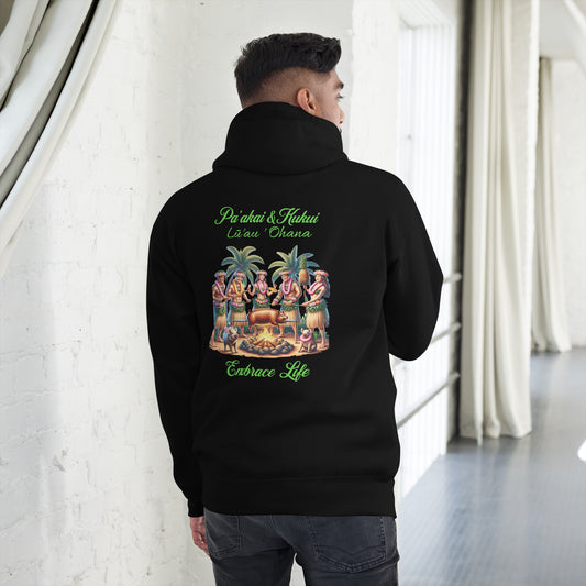 Pa'akai & Kukui Lū'au 'Ohana Hoodie