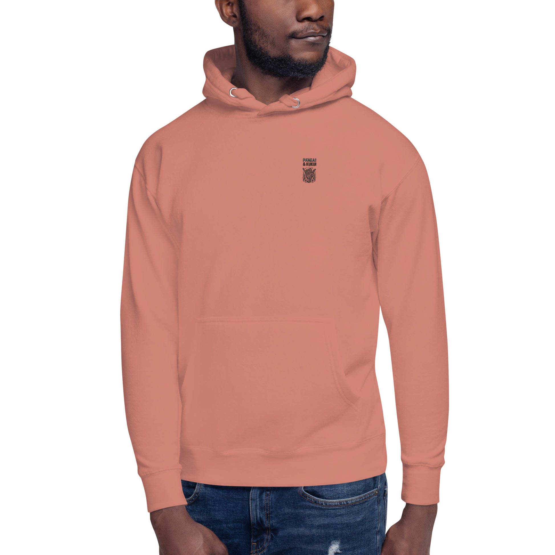 Tribal Shaka Hoodie Pullover Hoodie Pa'akai & Kukui