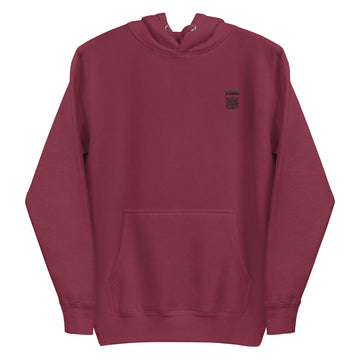 Tribal Shaka Hoodie Pullover Hoodie Pa'akai & Kukui Maroon S