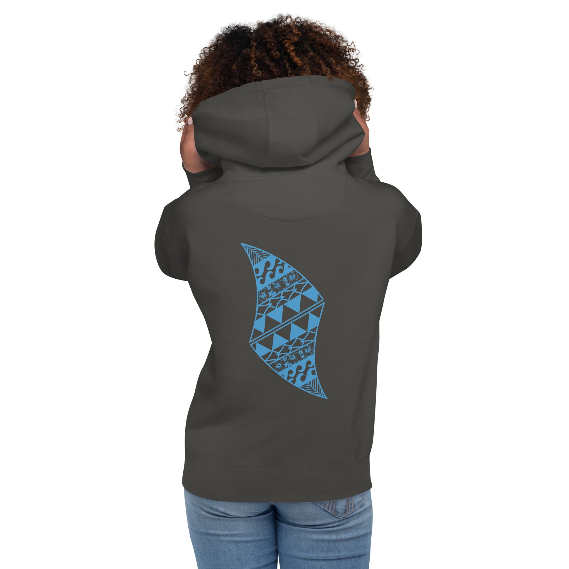 Ke Ola Kahakai Hoodie Pullover Hoodie Pa'akai & Kukui