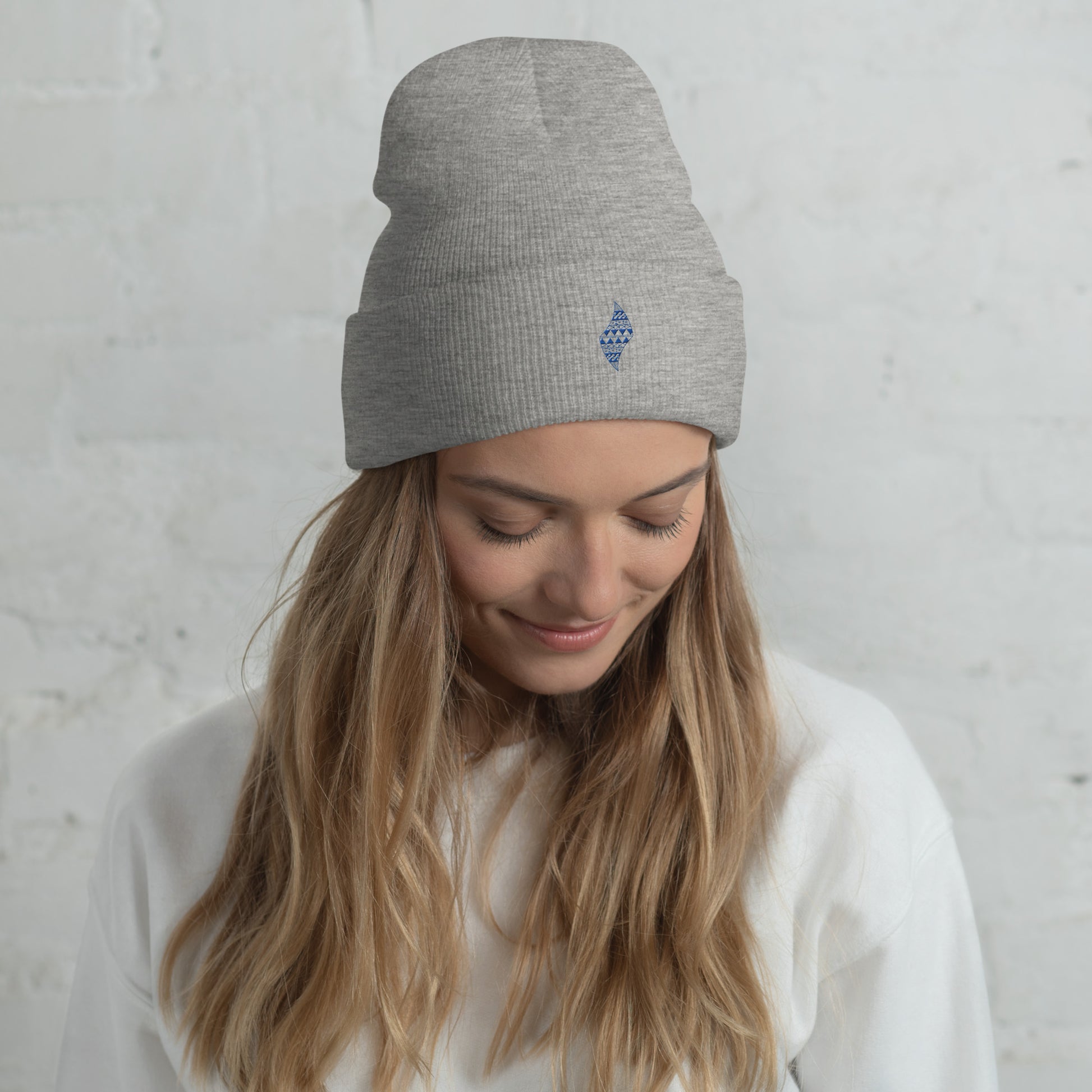 Pa'akai & Kukui Logo Cuffed Beanie Beanie Pa'akai & Kukui Heather Grey