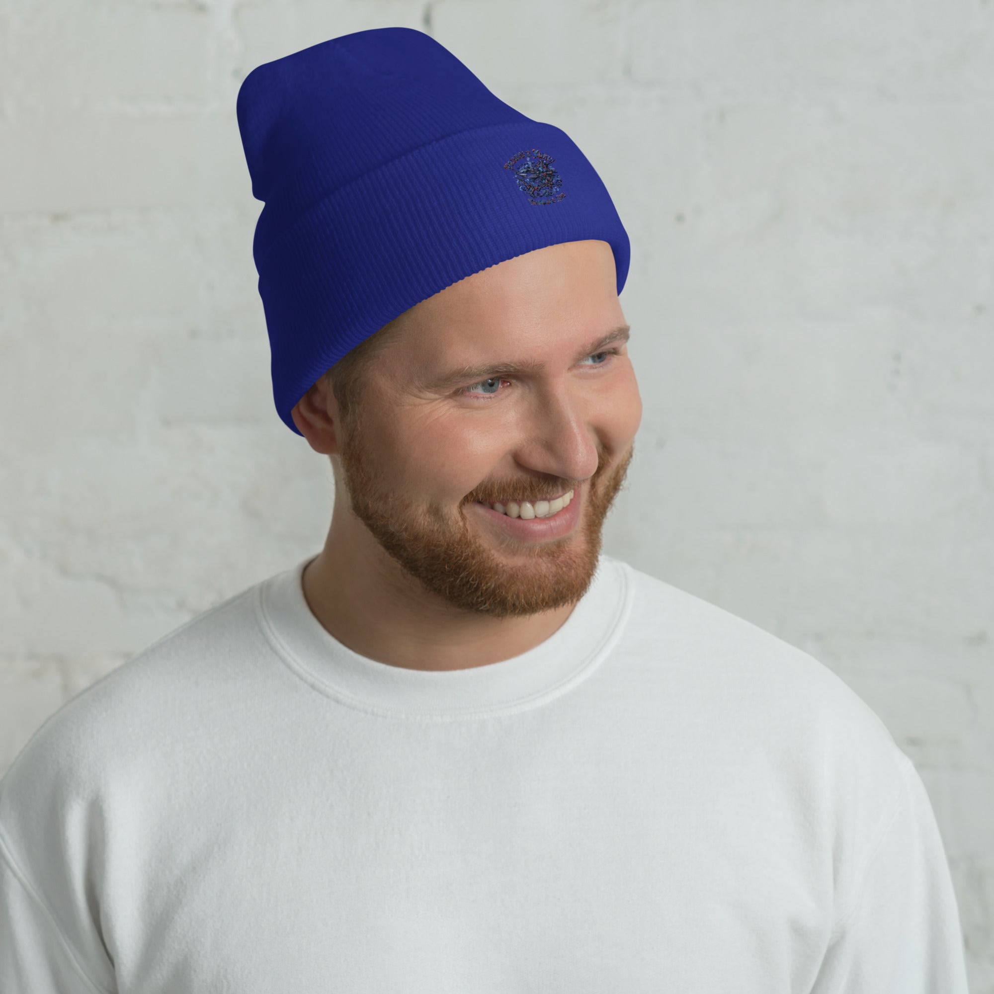 Tribal Shark Cuffed Beanie Beanie Pa'akai & Kukui Royal