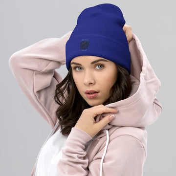 Aloha Spirit Cuffed Beanie Beanie Pa'akai & Kukui Royal
