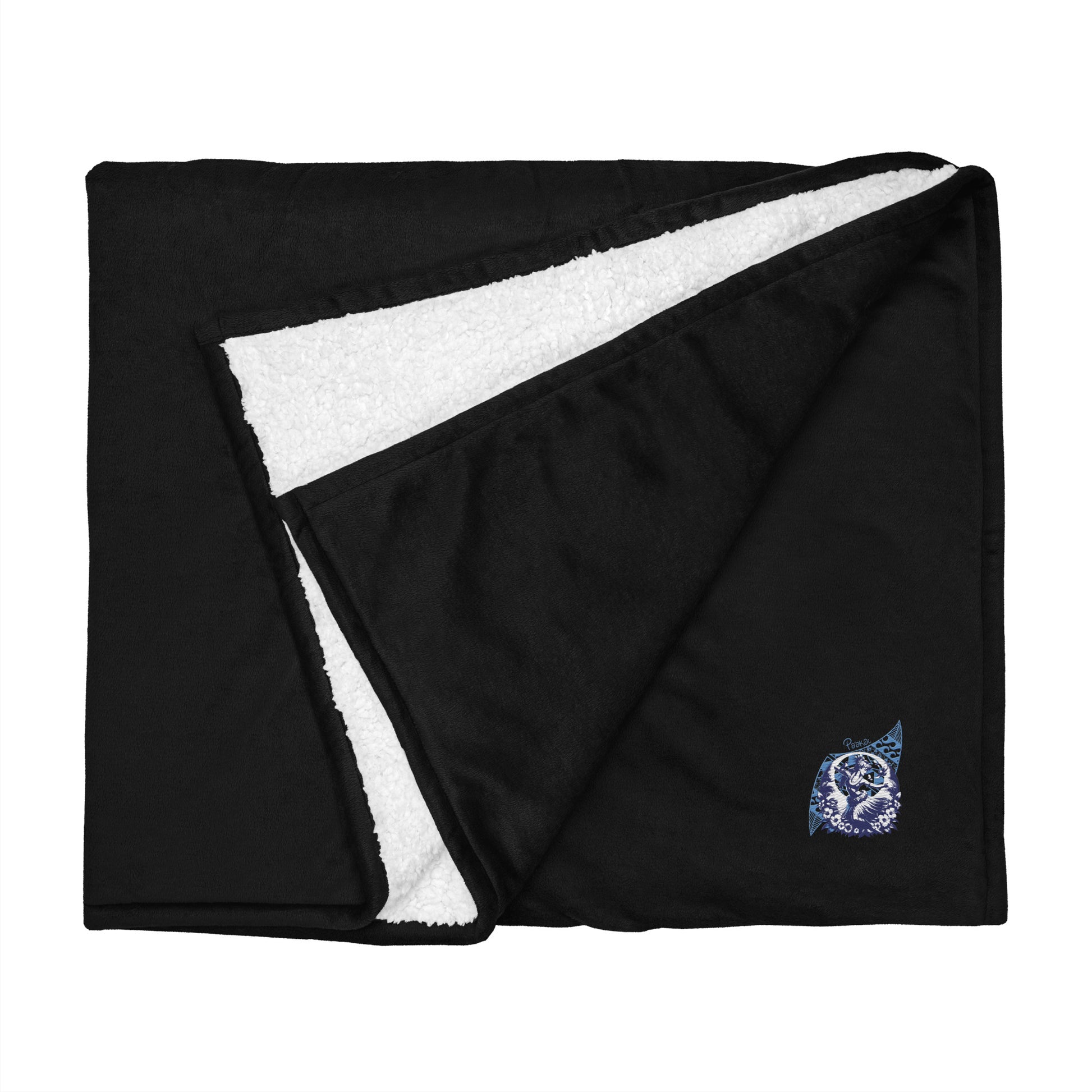 Hula Girl Vibes sherpa blanket Throw Blanket Pa'akai & Kukui