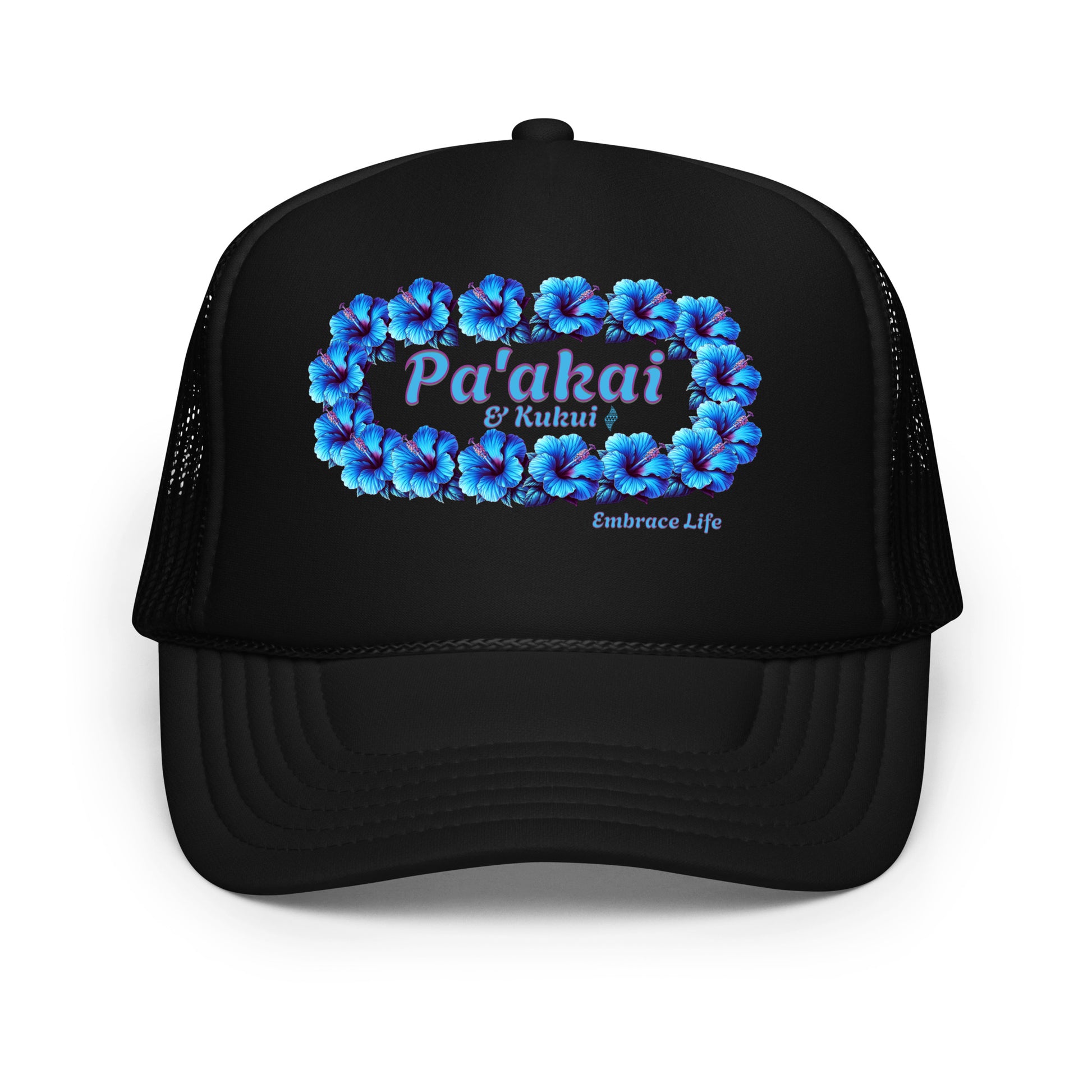 Pua aloalo trucker hat Trucker Hat Pa'akai & Kukui