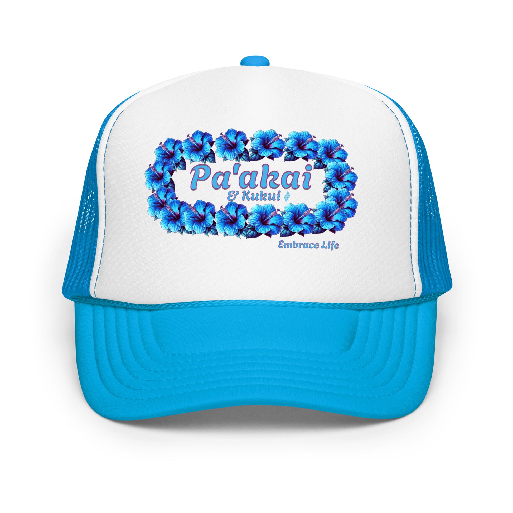 Pua aloalo trucker hat Trucker Hat Pa'akai & Kukui