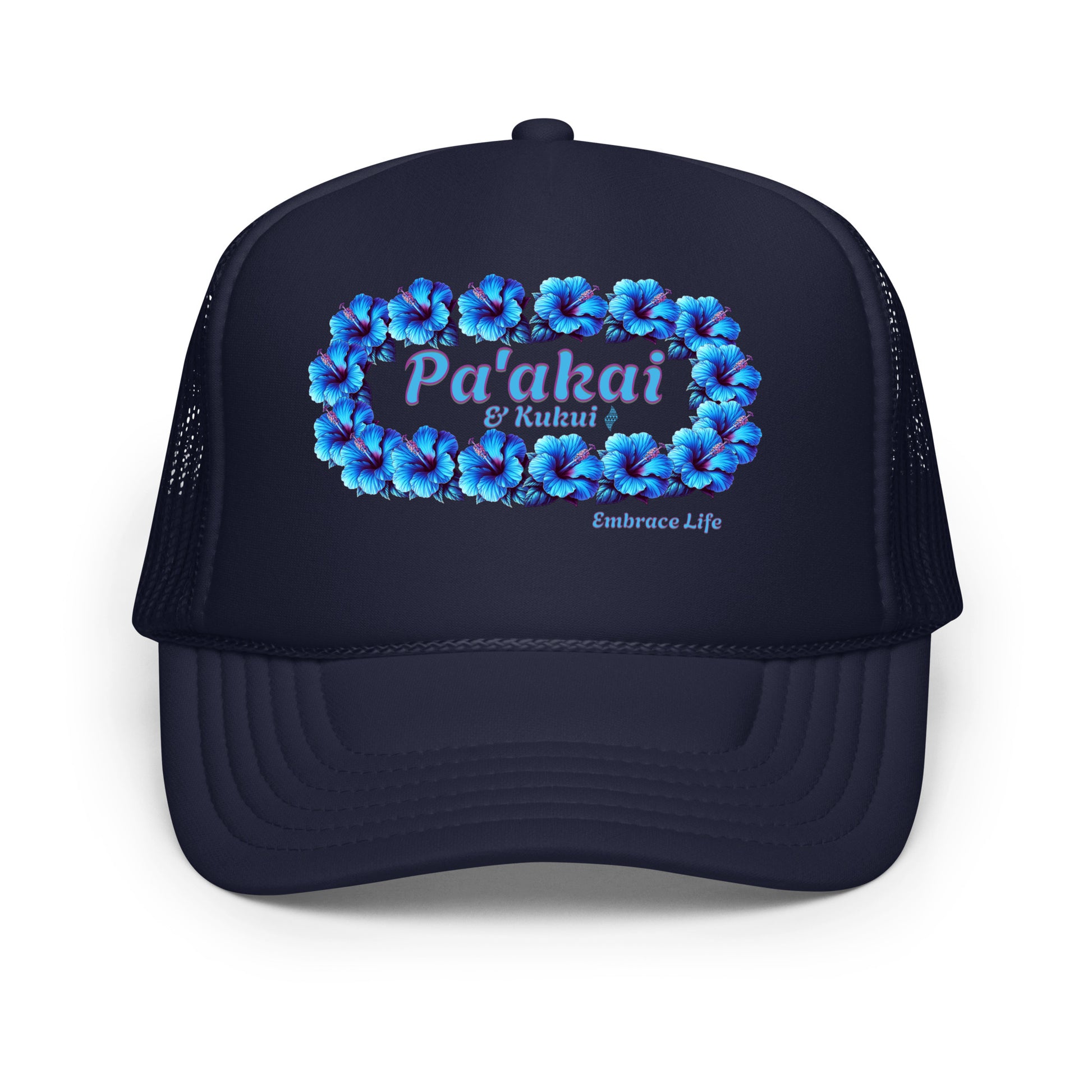 Pua aloalo trucker hat Trucker Hat Pa'akai & Kukui