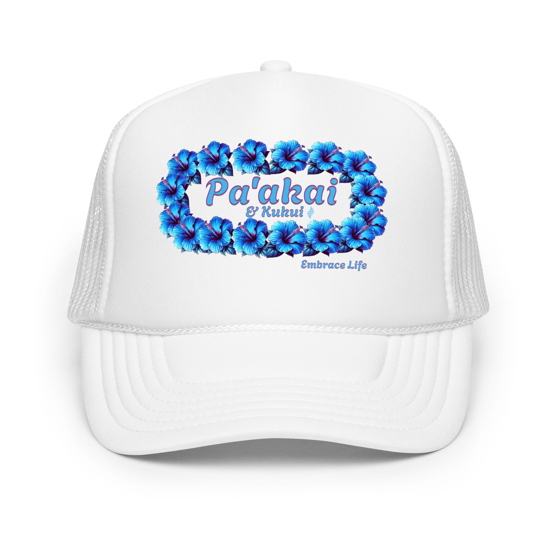 Pua aloalo trucker hat Trucker Hat Pa'akai & Kukui