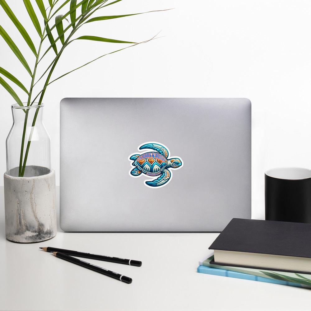 Tribal Sea Turtle Stickers Sticker Pa'akai & Kukui