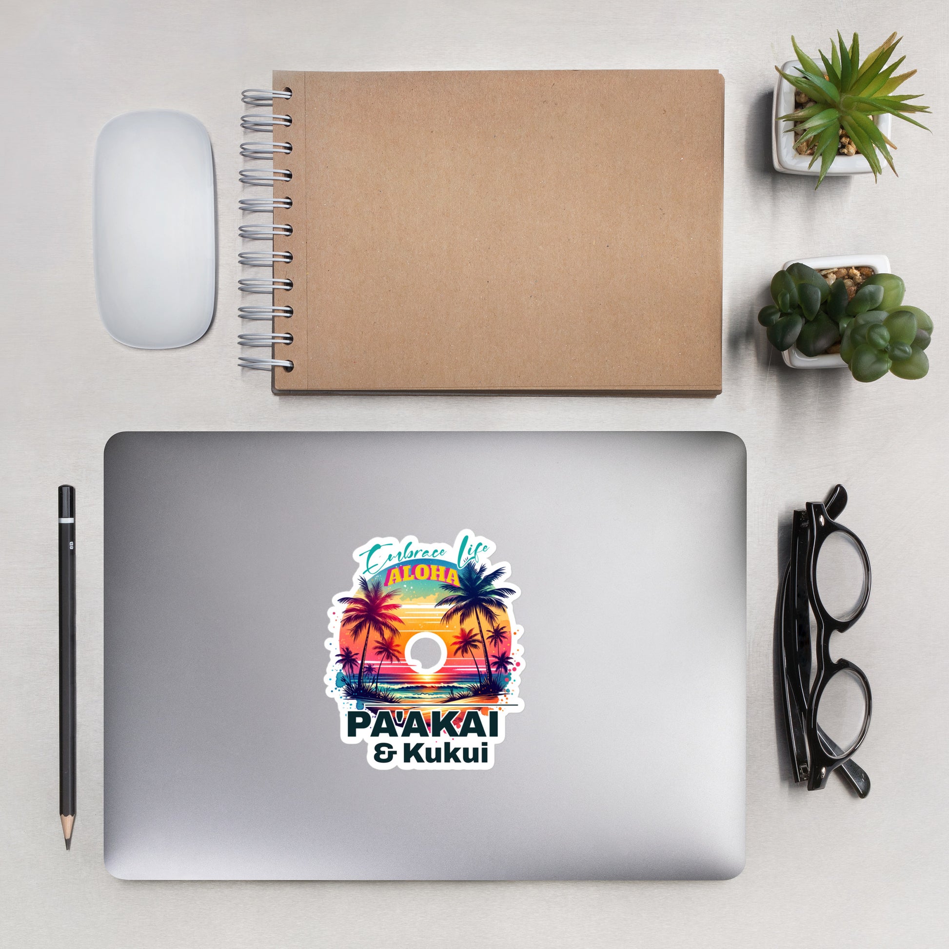 Aloha Style stickers Sticker Pa'akai & Kukui