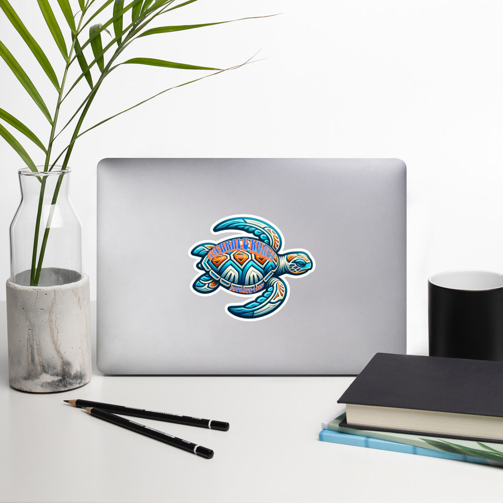 Tribal Sea Turtle Stickers Sticker Pa'akai & Kukui