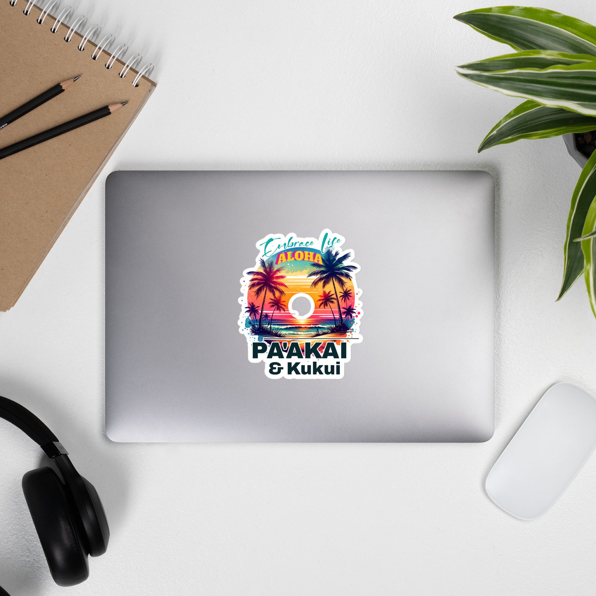 Aloha Style stickers Sticker Pa'akai & Kukui 5.5″×5.5″