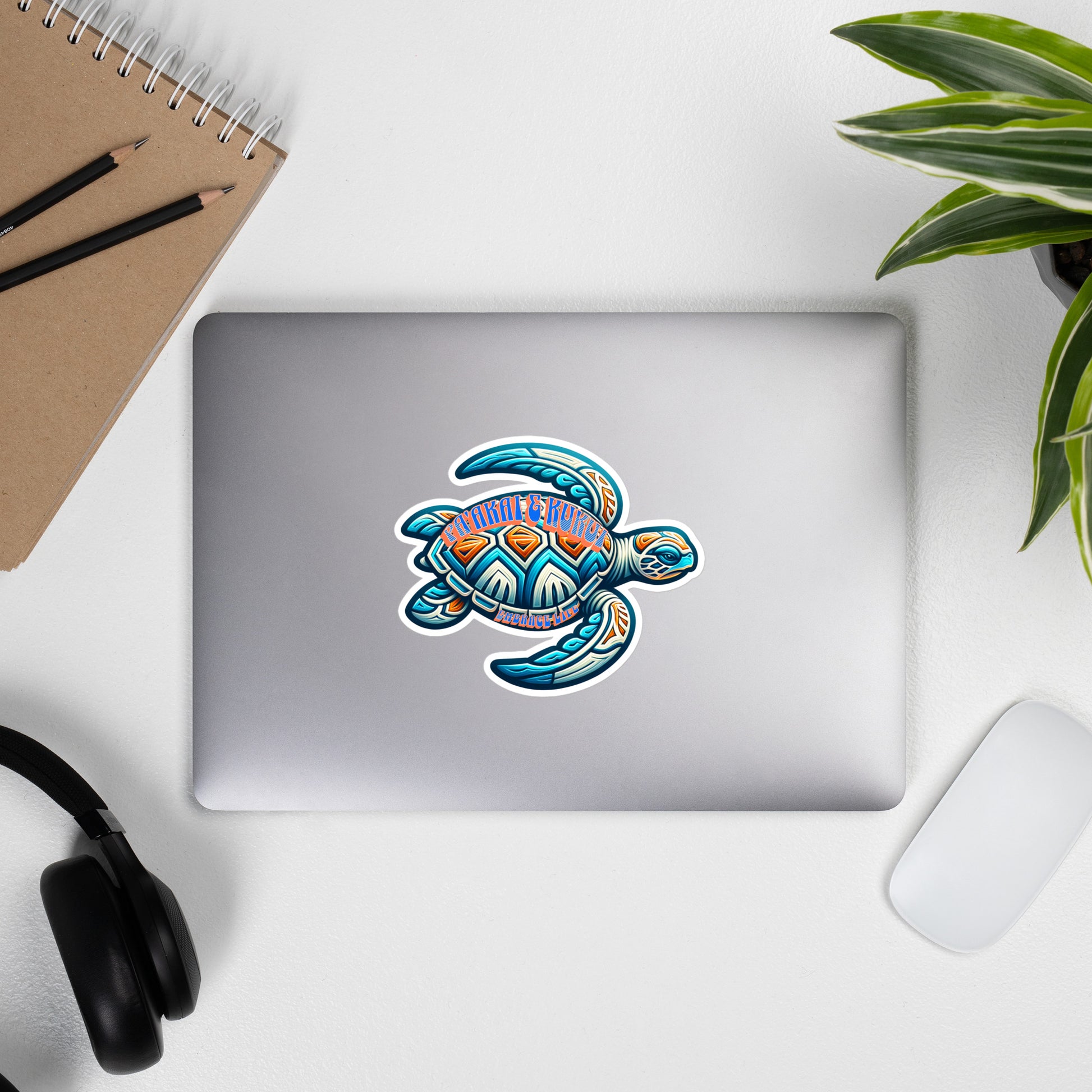Tribal Sea Turtle Stickers Sticker Pa'akai & Kukui