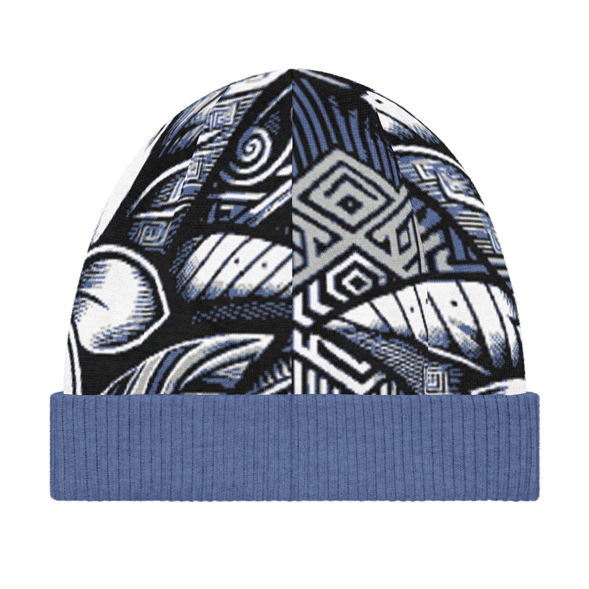 Pua 'Uli'uli Knitted beanie Beanie Pa'akai & Kukui