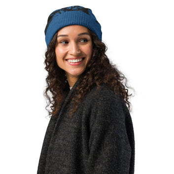 Pua 'Ele'ele Knitted beanie Beanie Pa'akai & Kukui