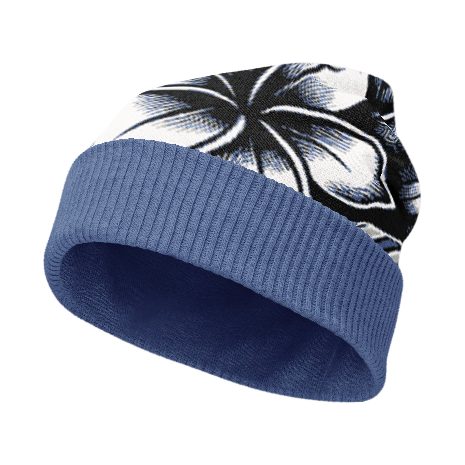 Pua 'Uli'uli Knitted beanie Beanie Pa'akai & Kukui