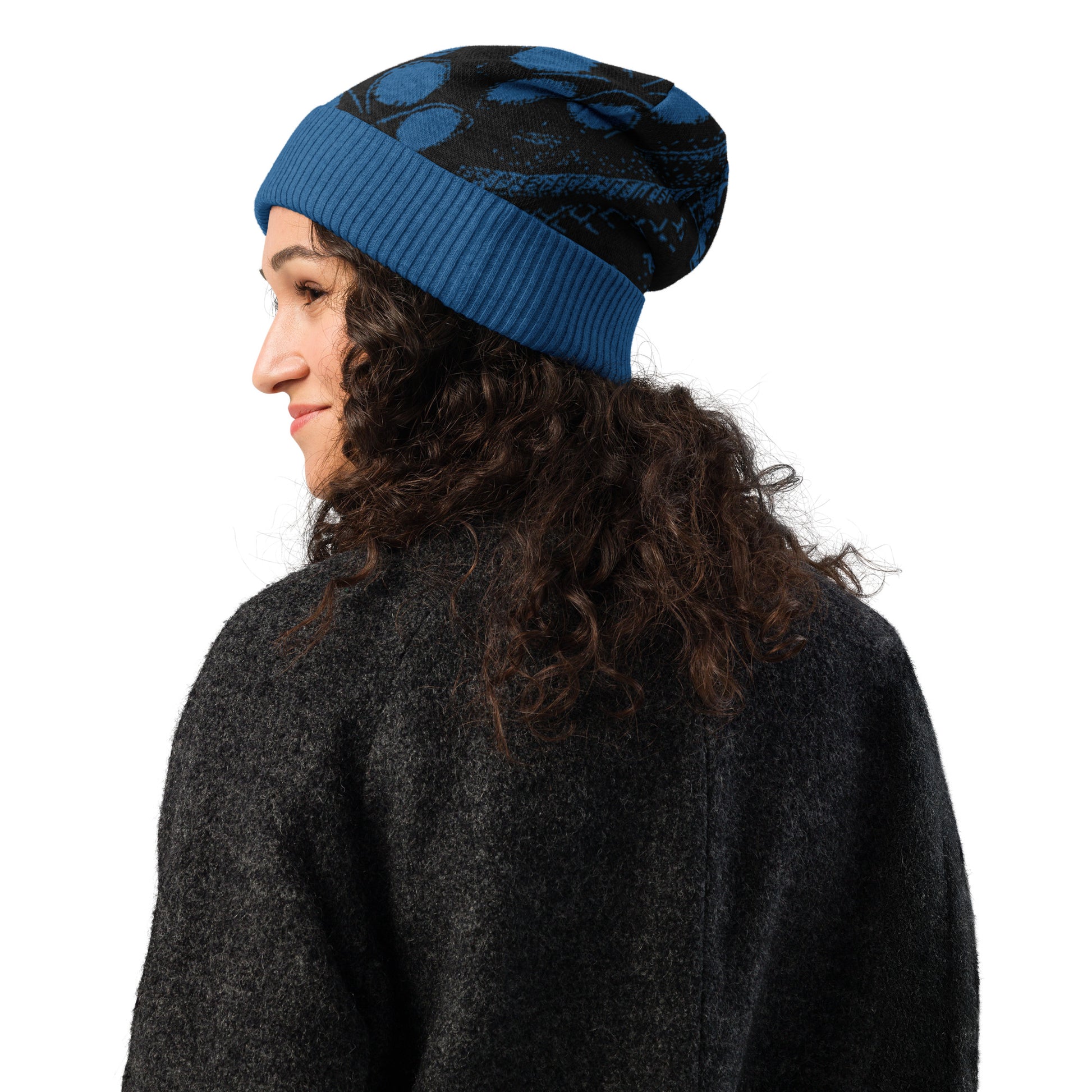 Pua 'Ele'ele Knitted beanie Beanie Pa'akai & Kukui