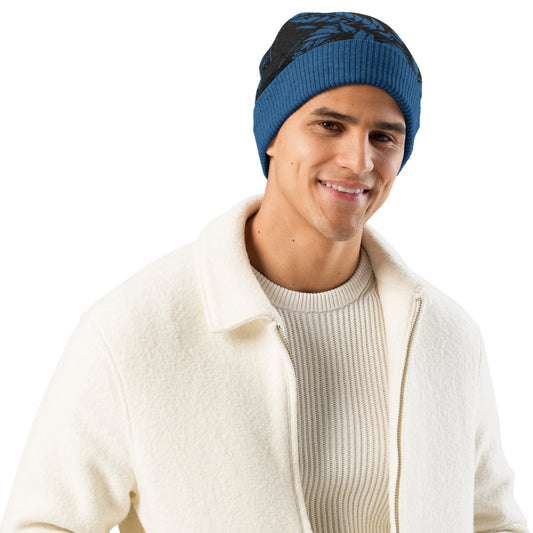 Pua 'Ele'ele Knitted beanie Beanie Pa'akai & Kukui Default Title