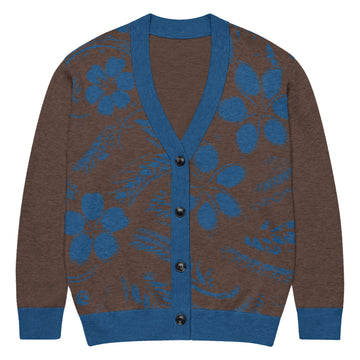 Pua Uliuli Knitted cardigan Cardigan Pa'akai & Kukui 3XL