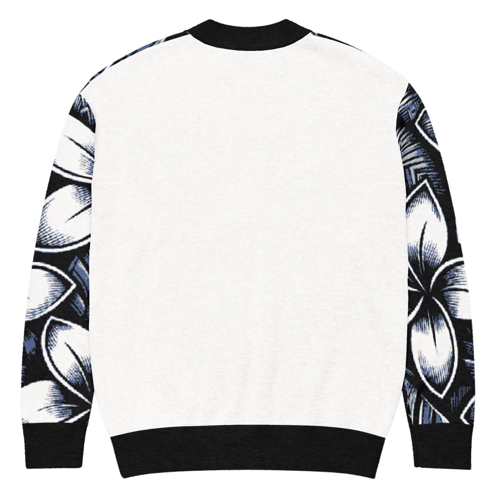 Pua 'Uli'uli Knitted cardigan Cardigan Pa'akai & Kukui