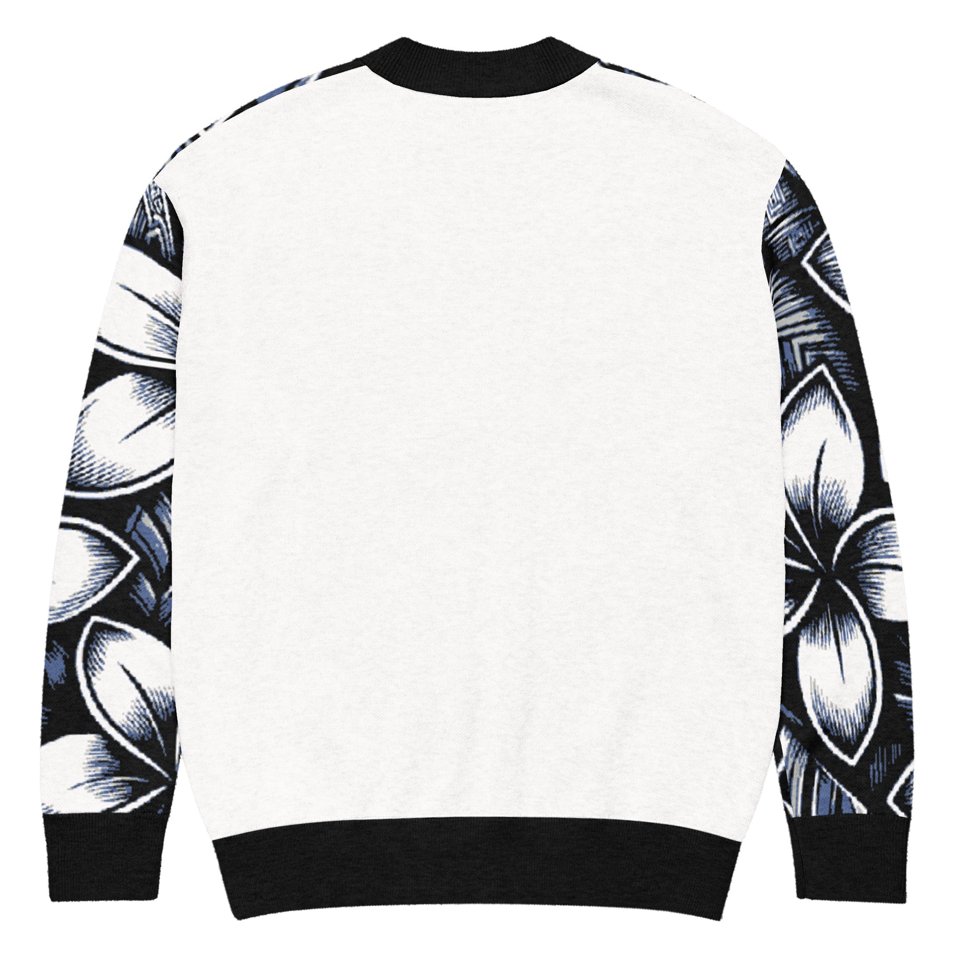 Pua 'Uli'uli Knitted cardigan Cardigan Pa'akai & Kukui