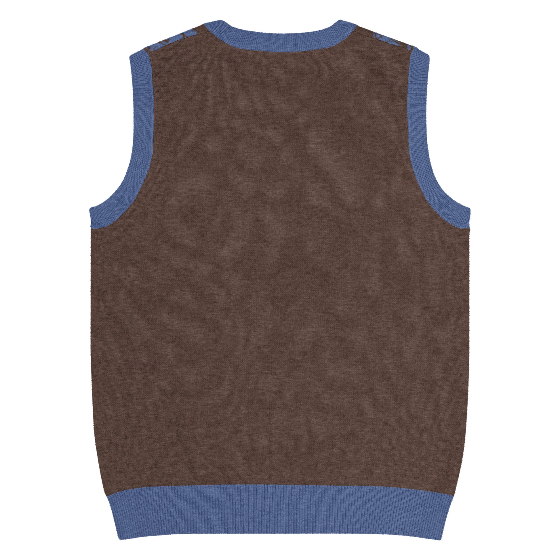 Pua Uliuli Knit V-neck vest Knitted V-Neck Vest Pa'akai & Kukui