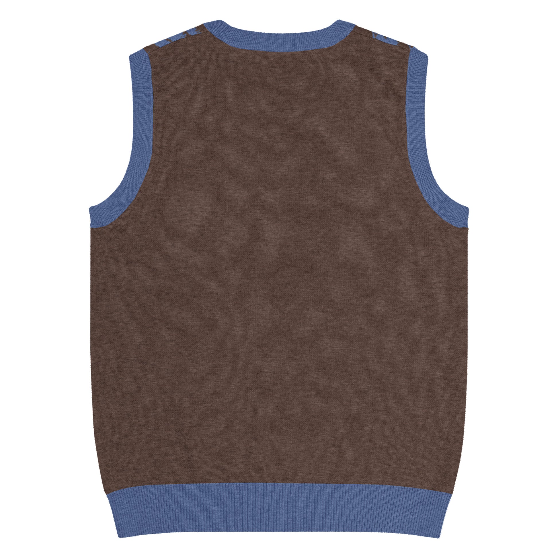 Pua Uliuli Knit V-neck vest Knitted V-Neck Vest Pa'akai & Kukui
