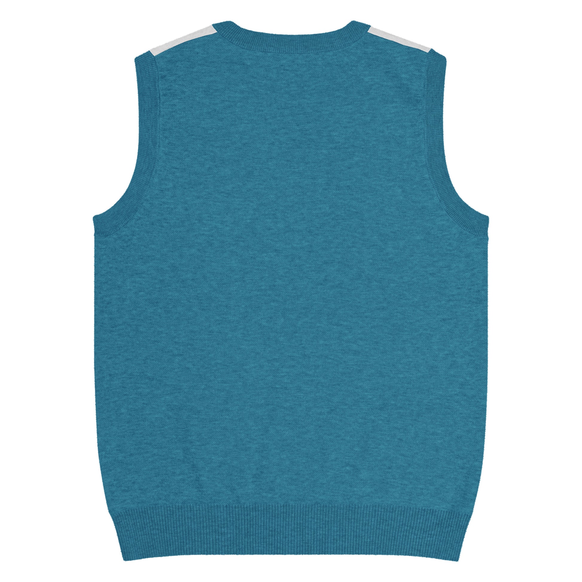 Loke Keʻokeʻo Knit V-neck vest Knitted V-Neck Vest Pa'akai & Kukui