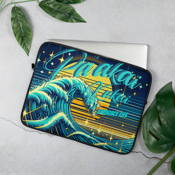 Blue Waves Laptop Sleeve