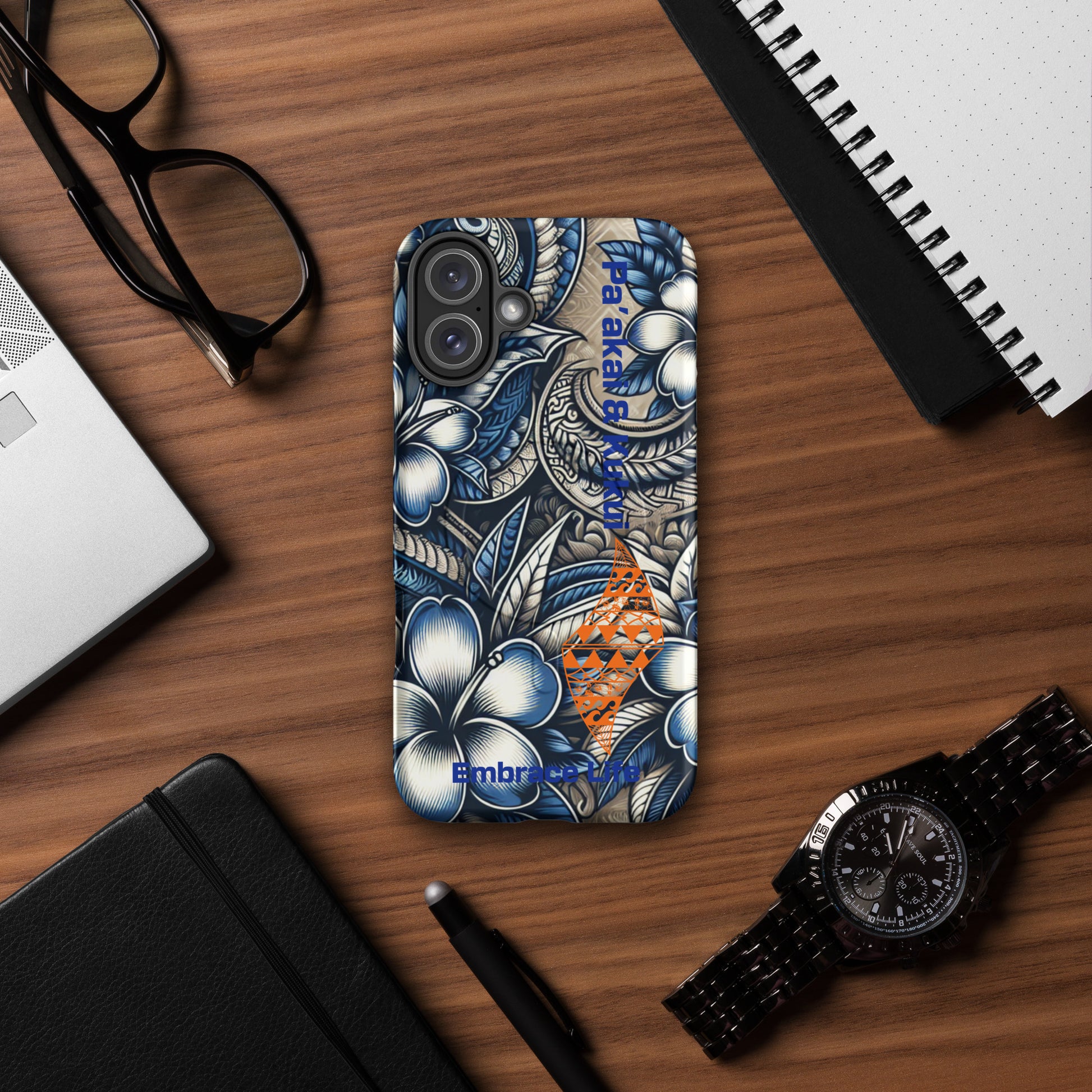 Aloha Hawai'i MagSafe® tough case for iPhone® Mobile Phone Case Pa'akai & Kukui iPhone 16 Plus