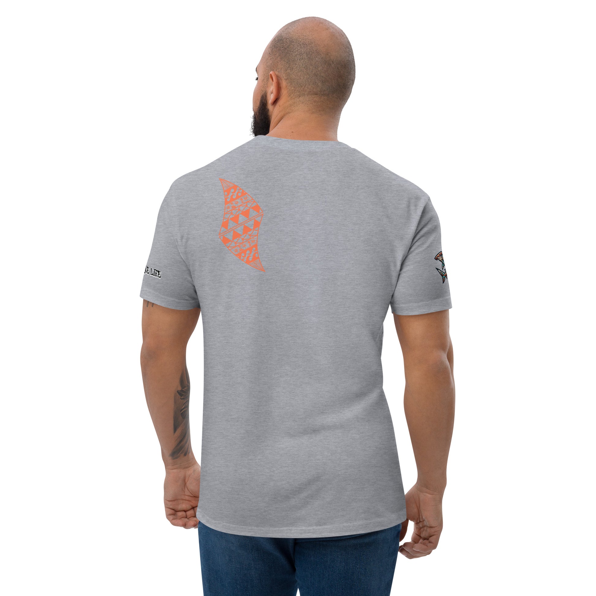Paʻakai Filigree Hawaiian Fitted T-Shirt — Polynesian Streetwear Premium Tee T-shirt Pa'akai & Kukui