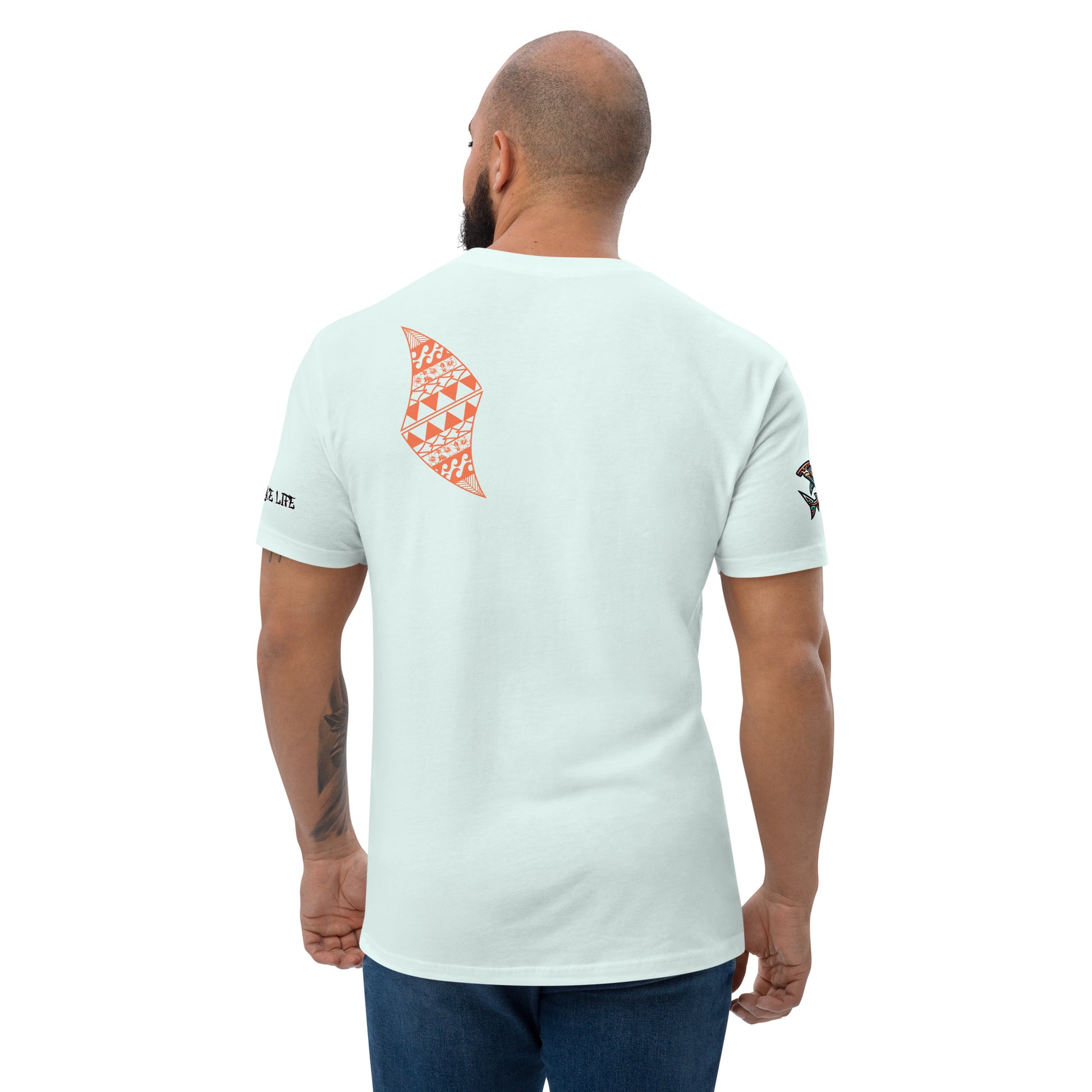 Paʻakai Filigree Hawaiian Fitted T-Shirt — Polynesian Streetwear Premium Tee T-shirt Pa'akai & Kukui