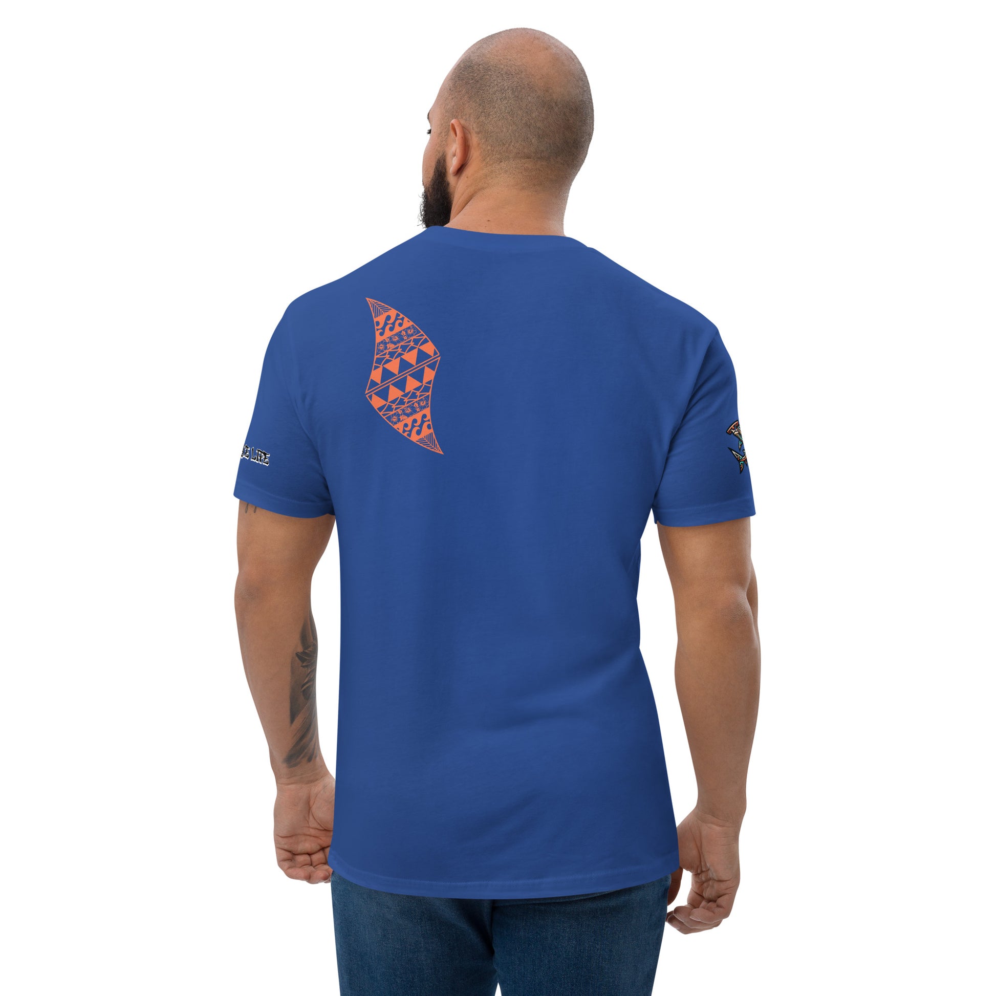 Paʻakai Filigree Hawaiian Fitted T-Shirt — Polynesian Streetwear Premium Tee T-shirt Pa'akai & Kukui
