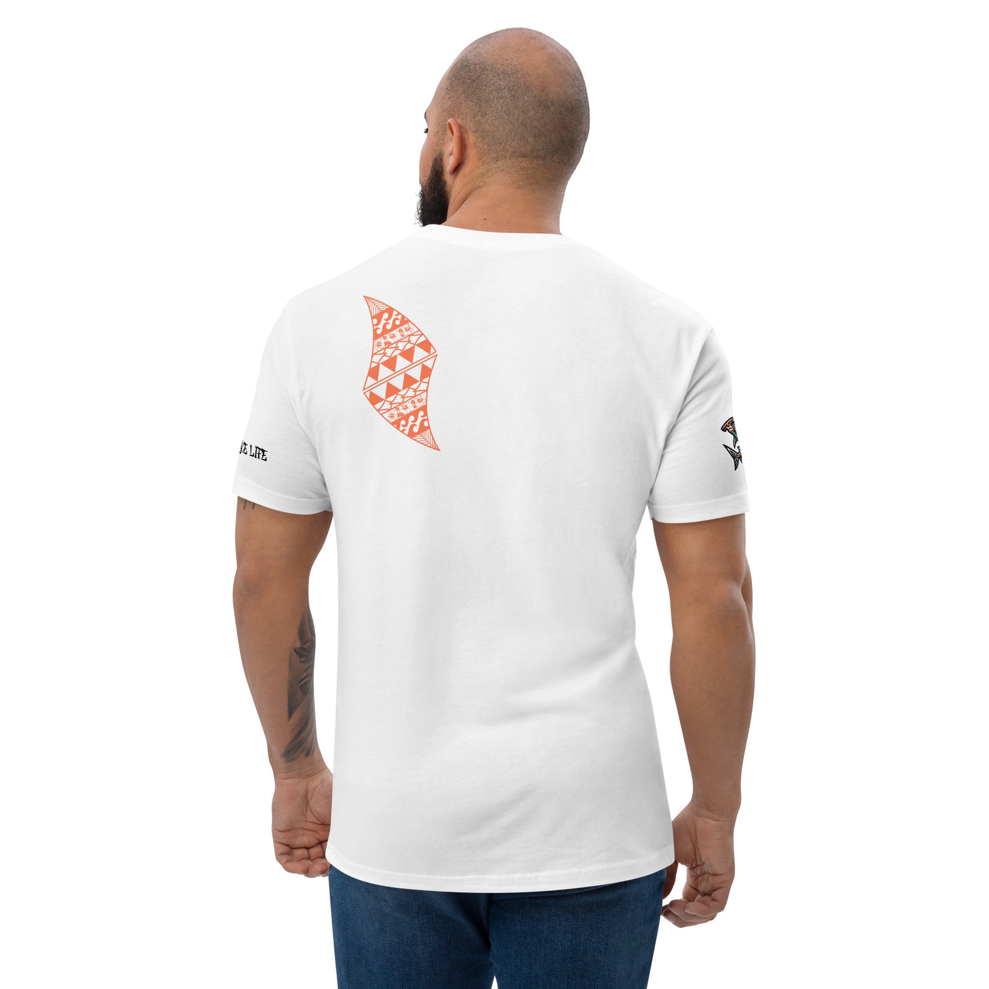 Paʻakai Filigree Hawaiian Fitted T-Shirt — Polynesian Streetwear Premium Tee T-shirt Pa'akai & Kukui